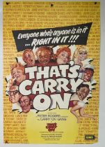 THAT'S CARRY ON! (1979) British One sheet (folded then rolled )