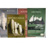 RAILWAYANA - A group of 1970s British Rail tourism posters advertising DOVER CASTLE, ROCHESTER
