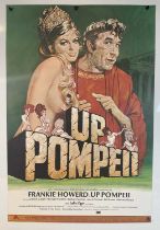UP POMPEII (1971) British One sheet, historical comedy directed by Bob Kellett. (folded)