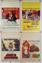 A group of 1960s U.S. Window cards for the movies SHE (1965) classic fantasy adventure starring