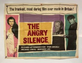 THE ANGRY SILENCE (1960) - UK Quad film poster (folded)