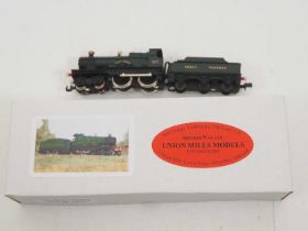 A UNION MILLS N gauge 'City of Truro' steam locomotive in GWR livery - VG/E in VG box