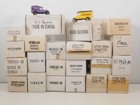 A group of MATCHBOX COLLECTIBLES diecast vehicles all in original shipping outers - VG/E in VG boxes