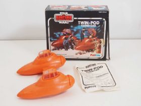 A Star Wars (Empire Strikes Back) PALITOY Twin-Pod Cloud Car, with instructions, appears