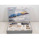 A CORGI 1:50 scale diecast 'Heavy Haulage' set No. 18002 in Pickfords livery - VG in VG box