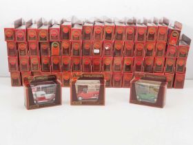 A group of MATCHBOX MODELS OF YESTERYEAR all in later maroon boxes - VG in G/VG boxes (68)