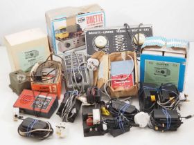 A large lucky dip lot of model railway controllers and transformers (all should be tested for