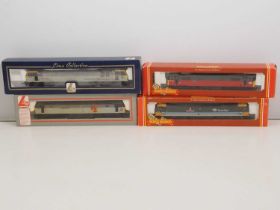 A group of OO gauge electric and diesel locomotives by HORNBY and LIMA comprising 2 x Class 47, a