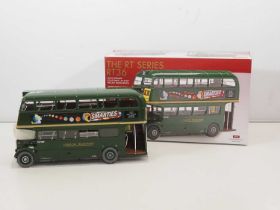 A SUNSTAR 2922 1:24 scale diecast London RT double decker bus in London Transport country area green