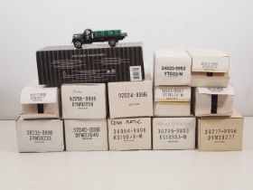 A quantity of MATCHBOX COLLECTIBLES diecast vans and articulated lorries - VG in G/VG boxes (13)