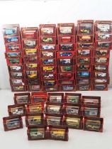 A group of MATCHBOX MODELS OF YESTERYEAR all in later maroon boxes - VG in G/VG boxes (68)