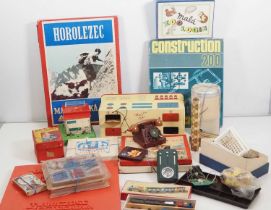 A large quantity of Eastern European (mostly Czechoslovakian) toys and games comprising tinplate