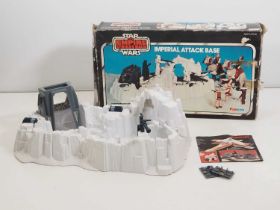 A vintage Star Wars (Empire Strikes Back) PALITOY Imperial Attack Base Playset, no instructions