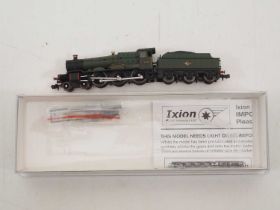 An IXION MODELS N gauge Manor Class steam locomotive 'Torquay Manor' in BR livery - VG/E in VG box