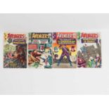 AVENGERS #17, 18, 19, 20 (4 in Lot) - (1965 - MARVEL - US & UK Price Variant) - Includes the first