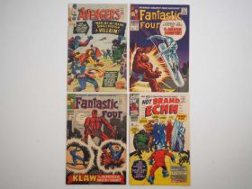 MARVEL SILVER AGE LOT (4 in Lot) - Includes AVENGERS #15 + FANTASTIC FOUR #55, 56 + NOT BRAND
