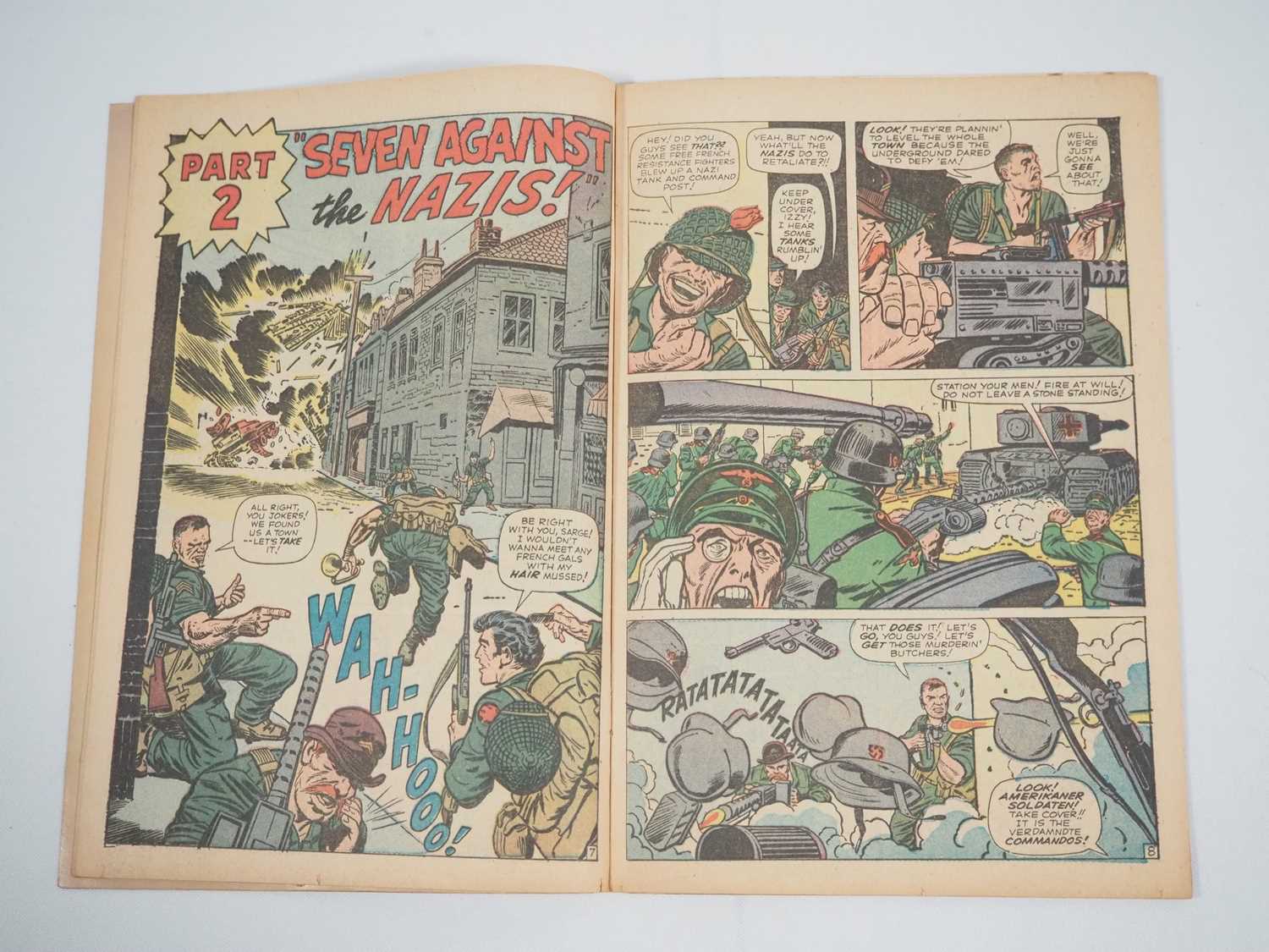 SGT. FURY AND HIS HOWLING COMMANDOS #1 (1963 - MARVEL) First appearances of Sgt. Nick Fury and his - Image 7 of 23
