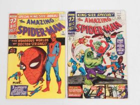AMAZING SPIDER-MAN: KING SIZE ANNUALS #2 & 3 - (1965/1966 - MARVEL) - First appearances of Xanadu