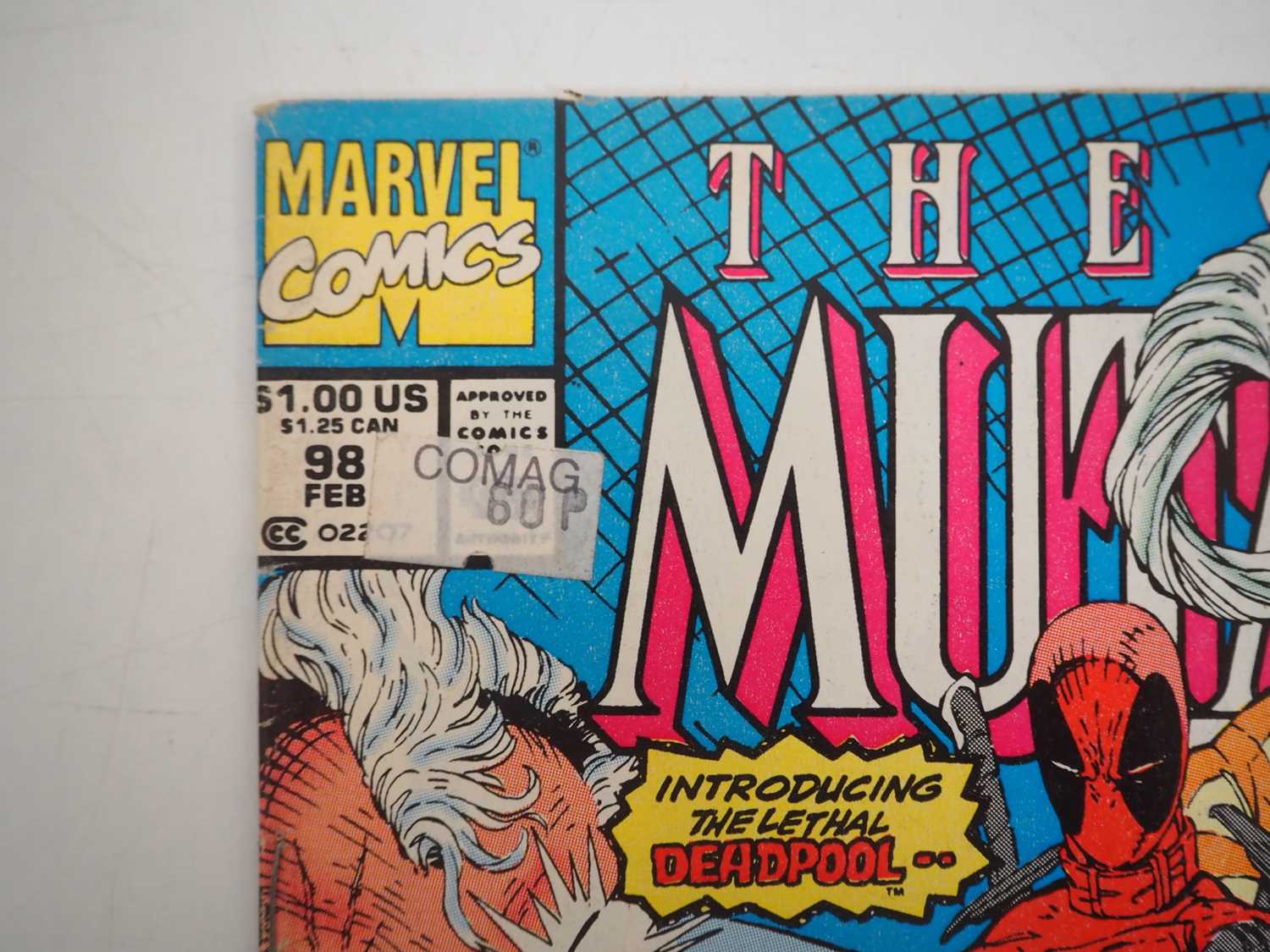 NEW MUTANTS #98 - (1991 - MARVEL) - KEY BOOK & CHARACTER - First appearance of Deadpool + First - Image 2 of 14