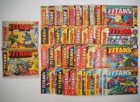 THE TITANS #1 to 19, 22, 24, 27-31, 33, 34, 36, 37, 44, 46-48, 50, 51, 55, 57, 58 (40 in Lot) - (