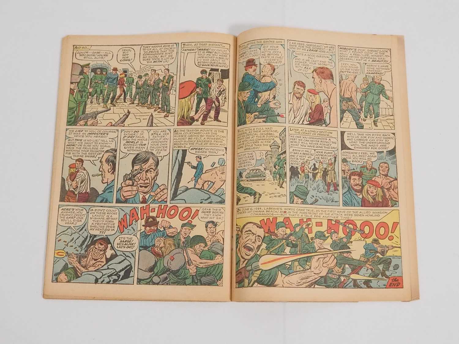 SGT. FURY AND HIS HOWLING COMMANDOS #1 (1963 - MARVEL) First appearances of Sgt. Nick Fury and his - Image 18 of 23