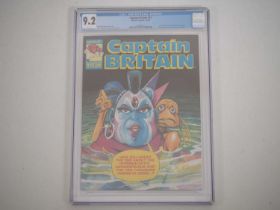 CAPTAIN BRITAIN VOL. 2 #12 (1985 - MARVEL UK) - GRADED 9.2 (NM-) by CGC - Betsy Braddock becomes