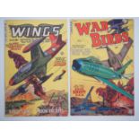 WINGS COMICS #113 & WAR BIRDS #3 (2 in Lot) - (1951/1953 - FICTION HOUSE) - Golden Age 10 cent