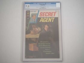 SECRET AGENT #2 - (1968 - GOLD KEY) - GRADED 7.5 (VF-) by CGC - Second issue of the two issue series