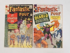 FANTASTIC FOUR #29 & 30 (2 in Lot) - (1964 - MARVEL - UK Price Variant) - Includes the first cover