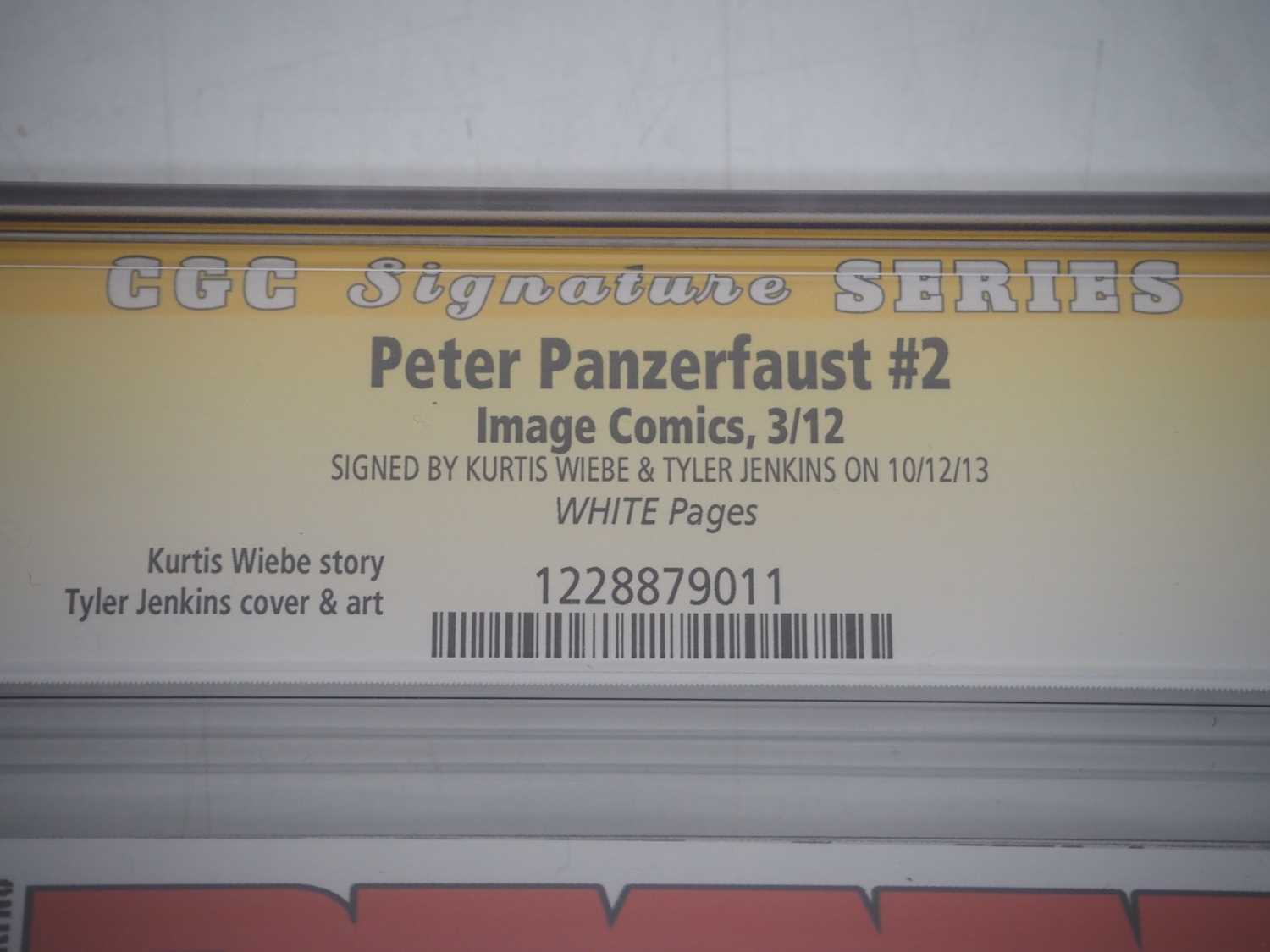 PETER PANZERFAUST #2 (2012 - IMAGE) - GRADED 9.4 (NM) by CGC SIGNATURE SERIES - SIGNED BY KURTIS - Image 4 of 5