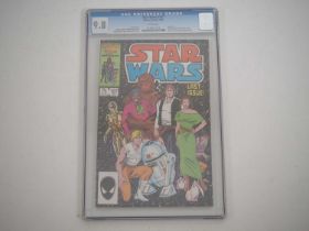 STAR WARS #107 - (1986 - MARVEL) - GRADED 9.8 (NM/MINT) by CGC - Last issue in the original Marvel