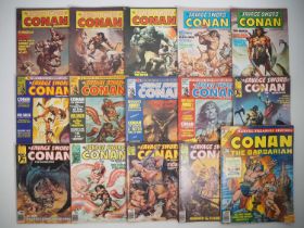 CONAN LOT (16 in Lot) - Includes THE SAVAGE SWORD OF CONAN MONTHLY (UK) #1, 2, 4, 5, 6, 14, 23,