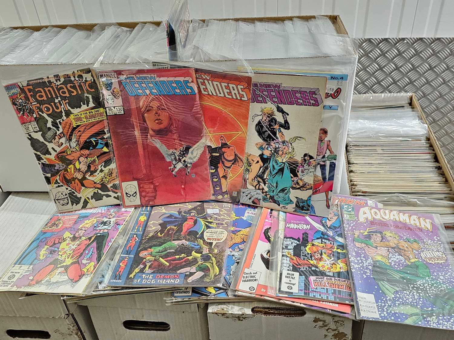 HUGE COMIC LUCKY DIP JOB LOT (Circa 7000 COMICS in Lot) - A huge collection of Marvel, DC & - Image 3 of 4