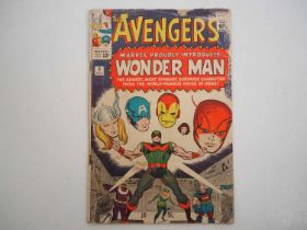 AVENGERS #9 (1964 - MARVEL) - The first appearance and 'death' of Wonder Man - Cover art Jack