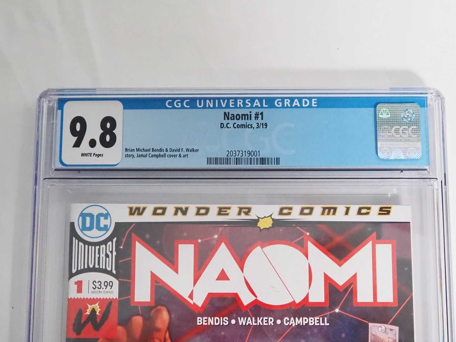 NAOMI #1, 2, 3, 4, 5 (5 in Lot) - (2019 - DC) - ALL GRADED 9.8 (NM/MINT) by CGC - First - Image 3 of 7