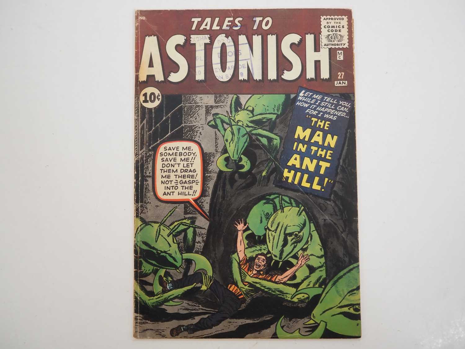 TALES TO ASTONISH #27 (1962 - MARVEL) - First appearance of Ant-Man (Henry Pym) + Currently #12 on