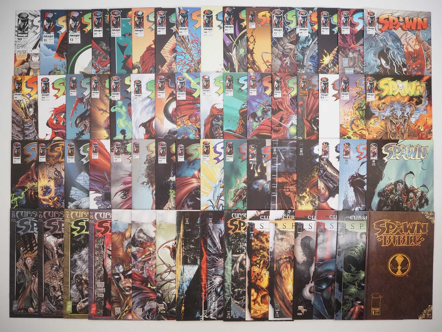 SPAWN LOT (64 in Lot) - Includes SPAWN #10-12, 20, 22, 26, 28-69 + CURSE OF THE SPAWN #5-19 +