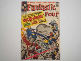 FANTASTIC FOUR #28 (1964 - MARVEL - UK Price Variant) - The first crossover of the X-Men in the