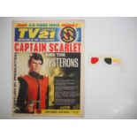 TV CENTURY 21 #141 (30th Sep 2067) with FREE GIFT 3-D VIDEO SPECS - The first appearance of