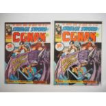 SAVAGE SWORD OF CONAN #6: COMIC & PRINTERS PROOF (2 in Lot) - (Apr 12 1975 - MARVEL UK) - Comic &