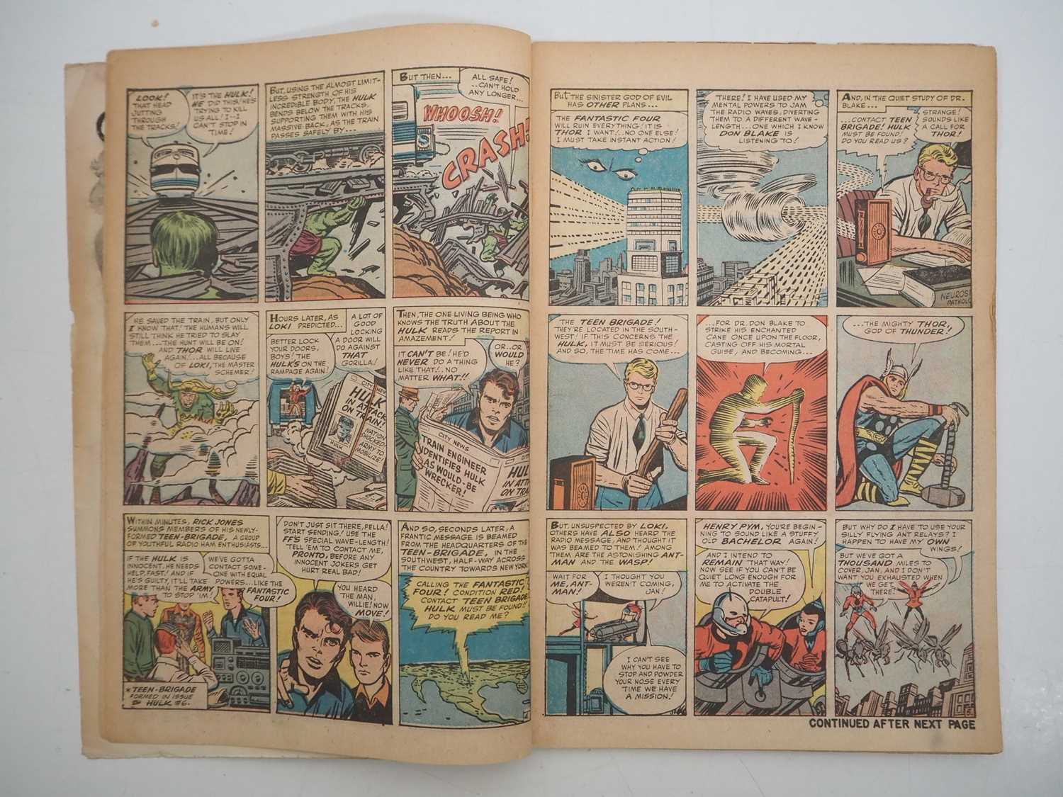 AVENGERS #1 - (1963 - MARVEL - UK Price Variant) - KEY Comic Book - First appearance of the Avengers - Image 10 of 29
