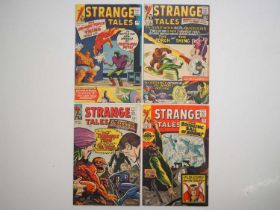 STRANGE TALES #124, 128, 129, 131 (4 in Lot) - (1964/1965 - MARVEL - US & UK Price Variant) -