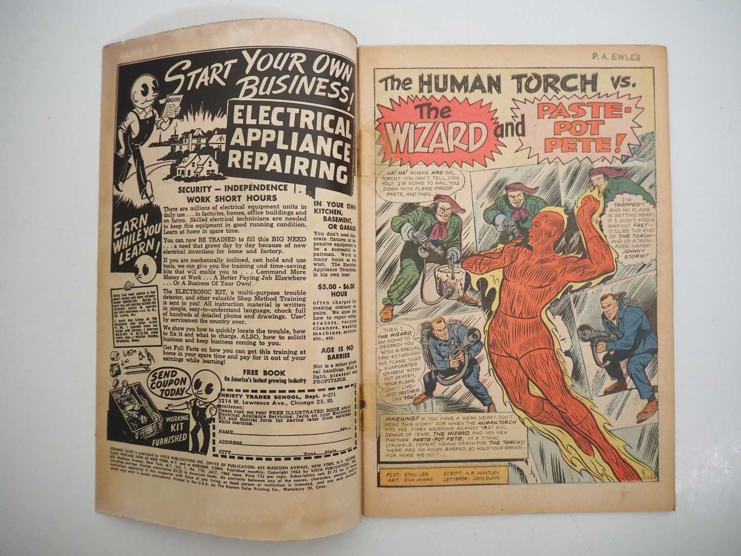 STRANGE TALES #110 (1963 - MARVEL) KEY HOT BOOK - First appearance of Doctor Strange + First - Image 9 of 35