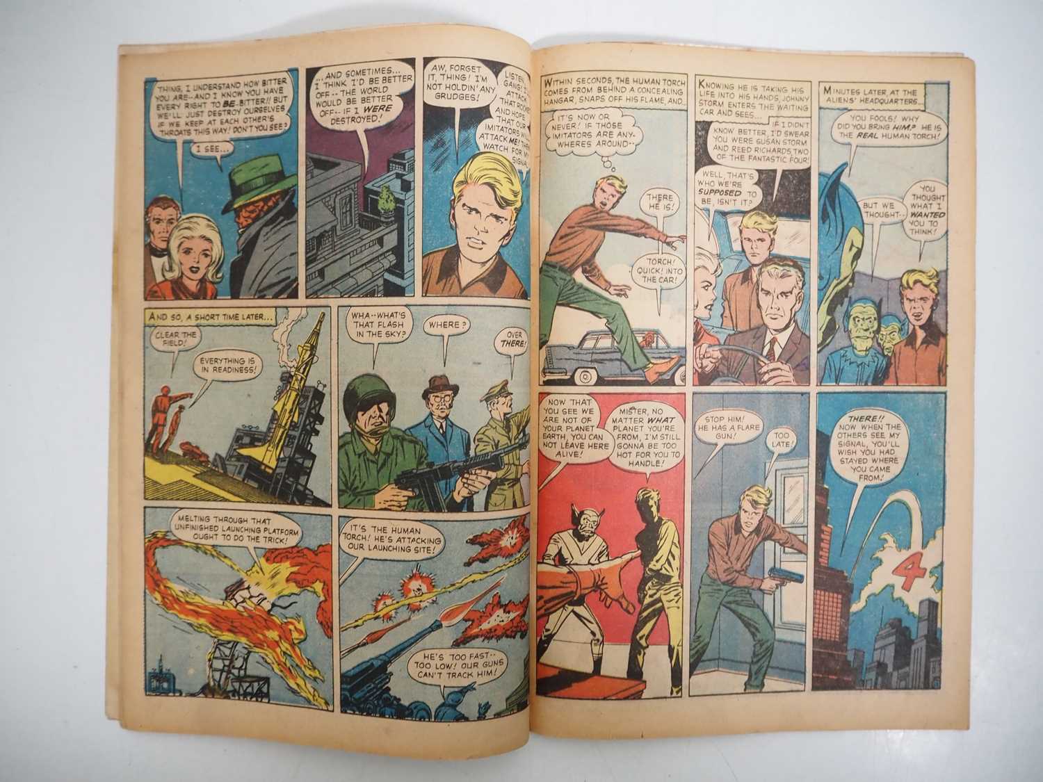 FANTASTIC FOUR #2 (1962 - MARVEL) - The first team appearance of the Skrulls + the second team - Image 13 of 28