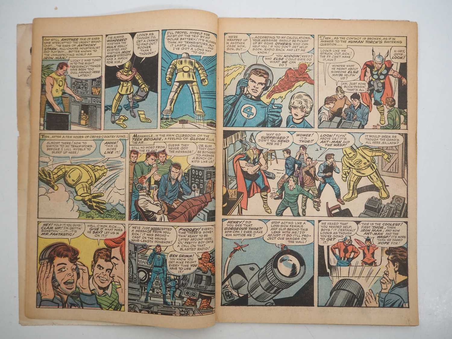 AVENGERS #1 - (1963 - MARVEL - UK Price Variant) - KEY Comic Book - First appearance of the Avengers - Image 12 of 29