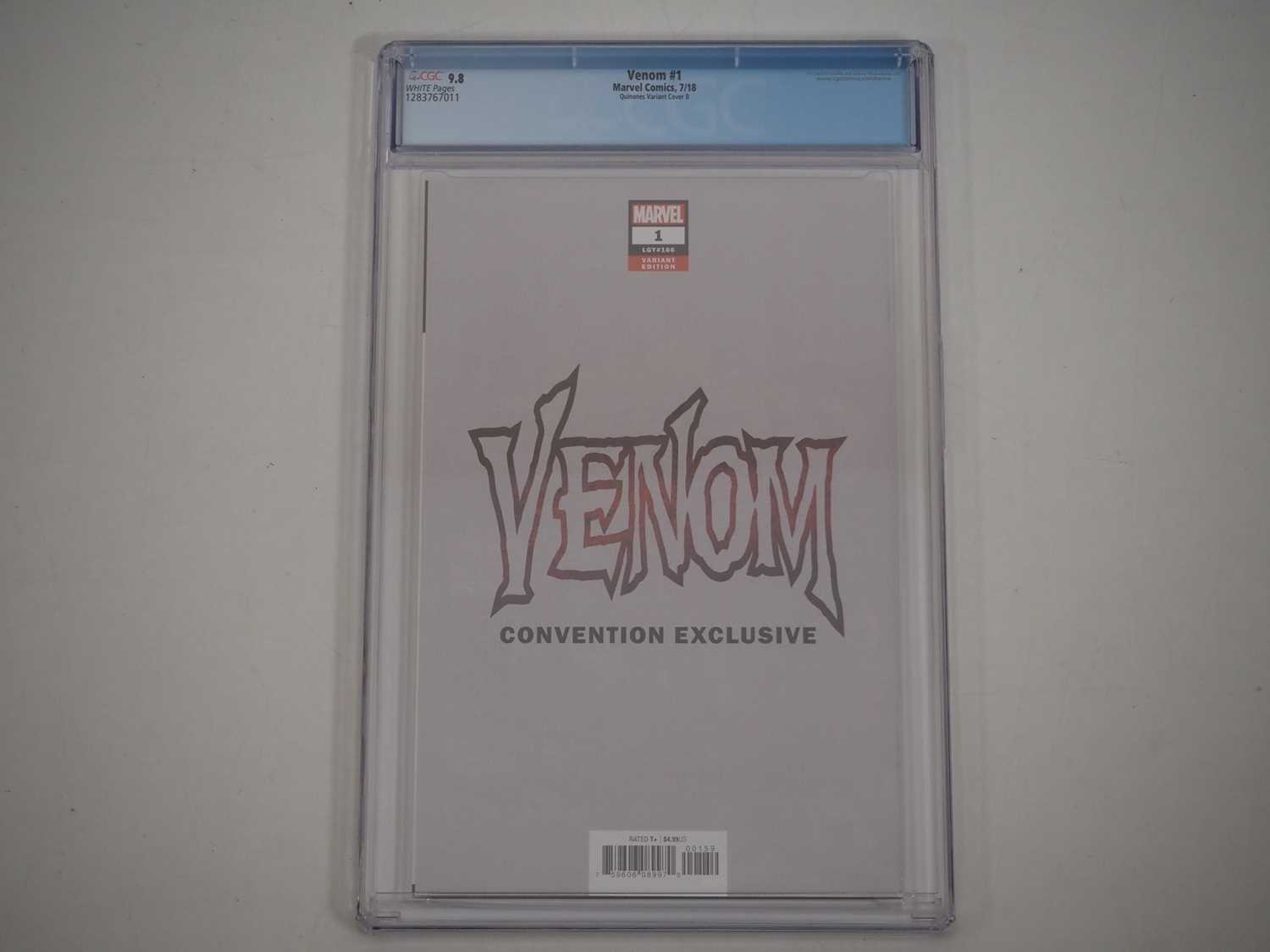 VENOM #1 (2018 - MARVEL) - GRADED 9.8(NM/MINT) by CGC - Quinones Variant Cover B 'Virgin' Cover - Image 2 of 5