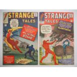 STRANGE TALES #112, 113 (2 in Lot) - (1963 - MARVEL - UK Price Variant) - Includes the first