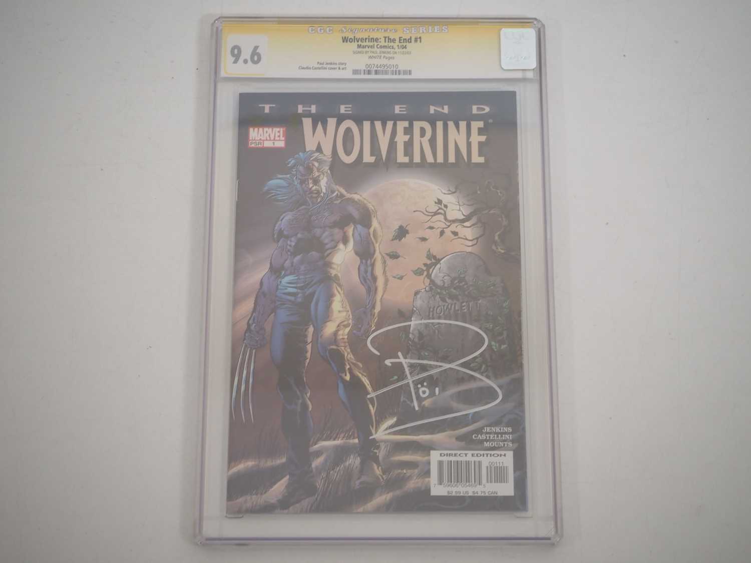 WOLVERINE: THE END #1 (2004 - MARVEL) - GRADED 9.6 (NM+) by CGC SIGNATURE SERIES - SIGNED BY PAUL