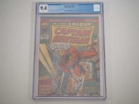 CAPTAIN BRITAIN #8 (1976 - MARVEL UK) - GRADED 9.4 (NM) by CGC - Dated December 1st - First