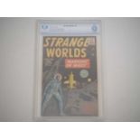 STRANGE WORLDS #4 (1959 - MARVEL) - GRADED 5.0 (VG/FN) by CBCS - "Manhunt on Mars!" - Jack Kirby &